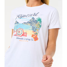 Koszulka RIP CURL Crystal Standard Tee biały
