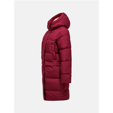 Kurtka PEAK PERFORMANCE W Quiver Down Parka bordowy

