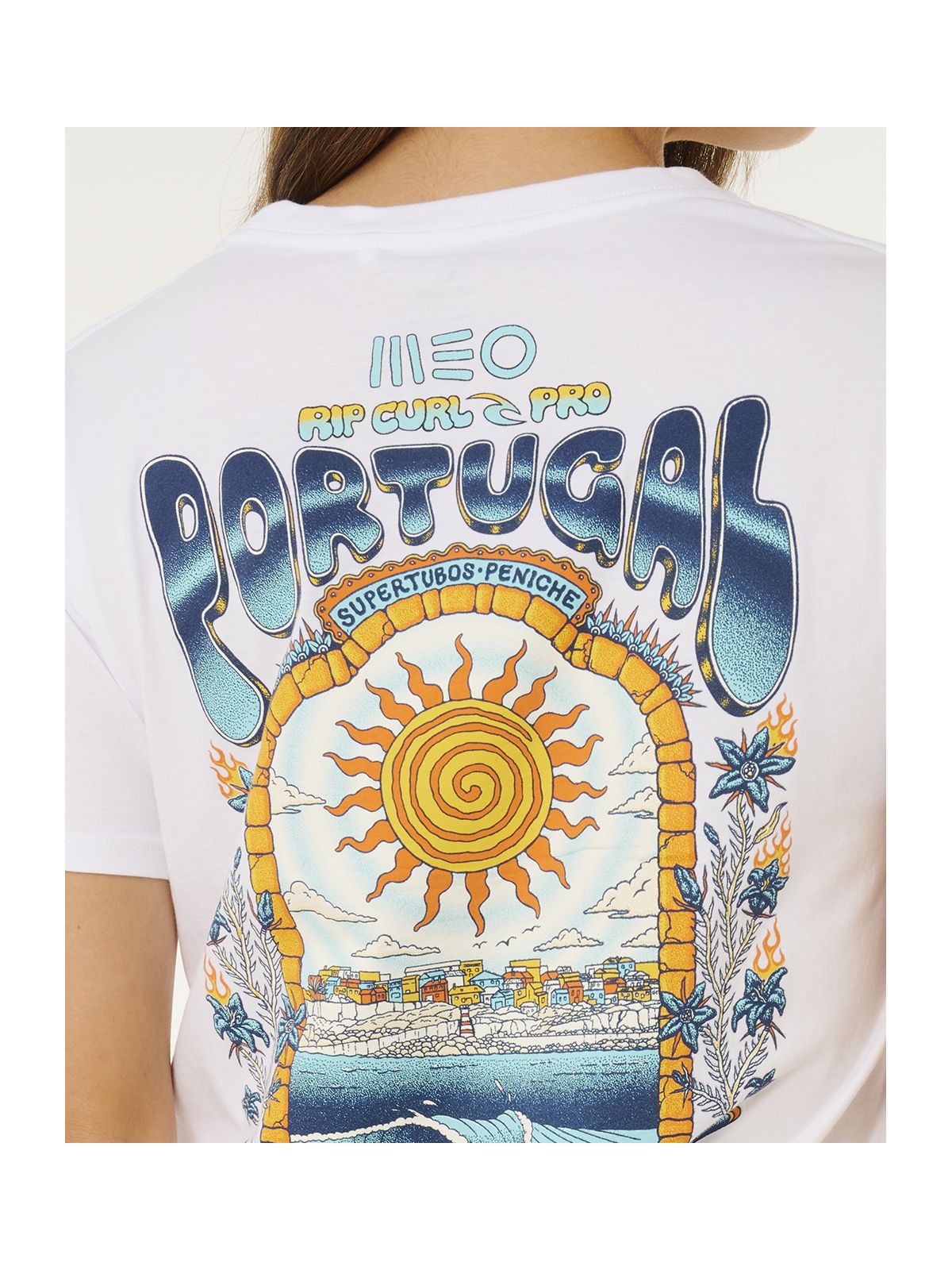 Koszulka damska RIP CURL RIP CURL Pro Peniche 2026 biała