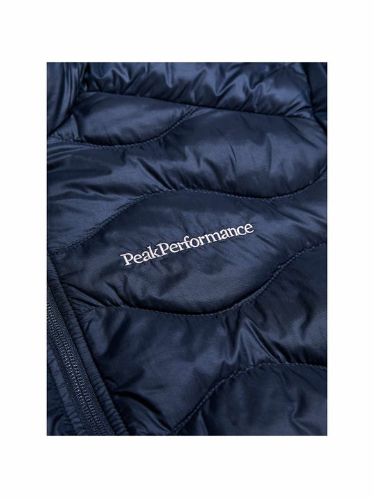 Kurtka puchowa męska Peak Performance M Helium Down Hood Jacket granatowy
