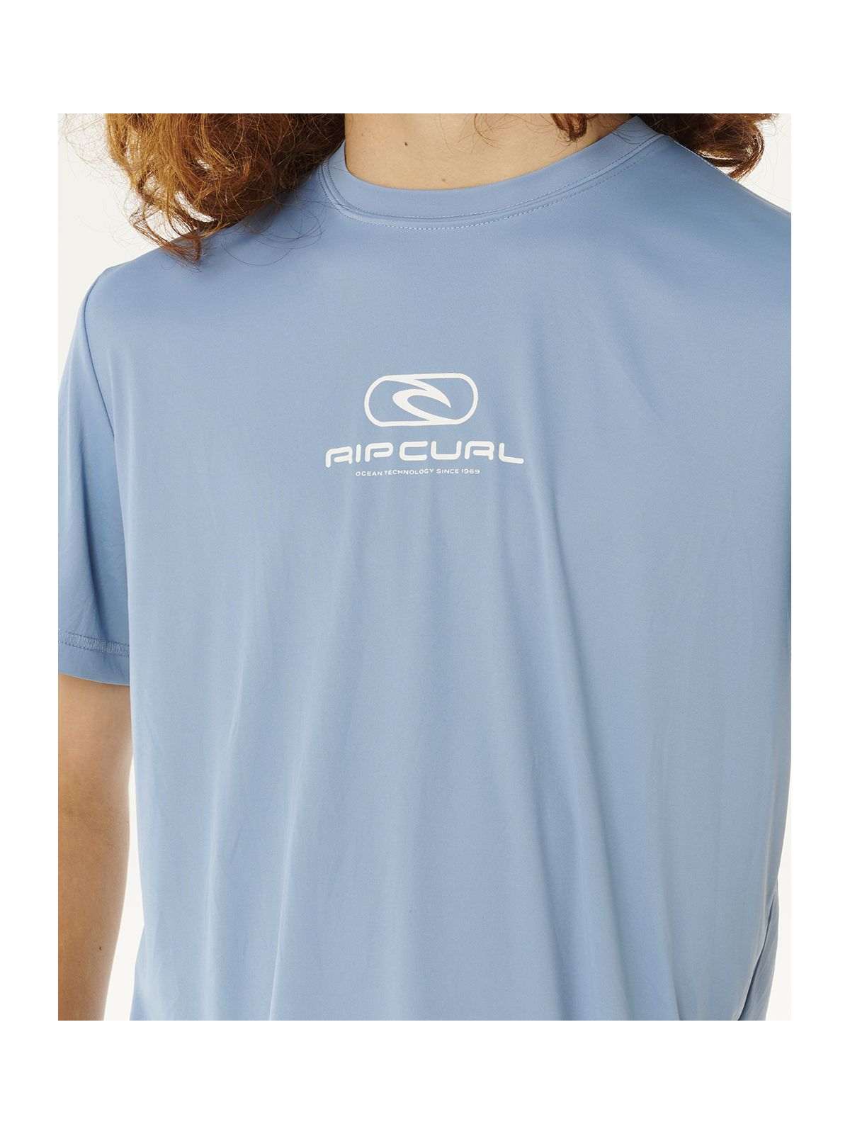 Lycra chłopięca RIP CURL Icons Surflite Upf S/S -Boy niebieska