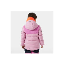 Kurtka narciarska dziecięca HELLY HANSEN K Vertical Ins Jacket kolor różowy
