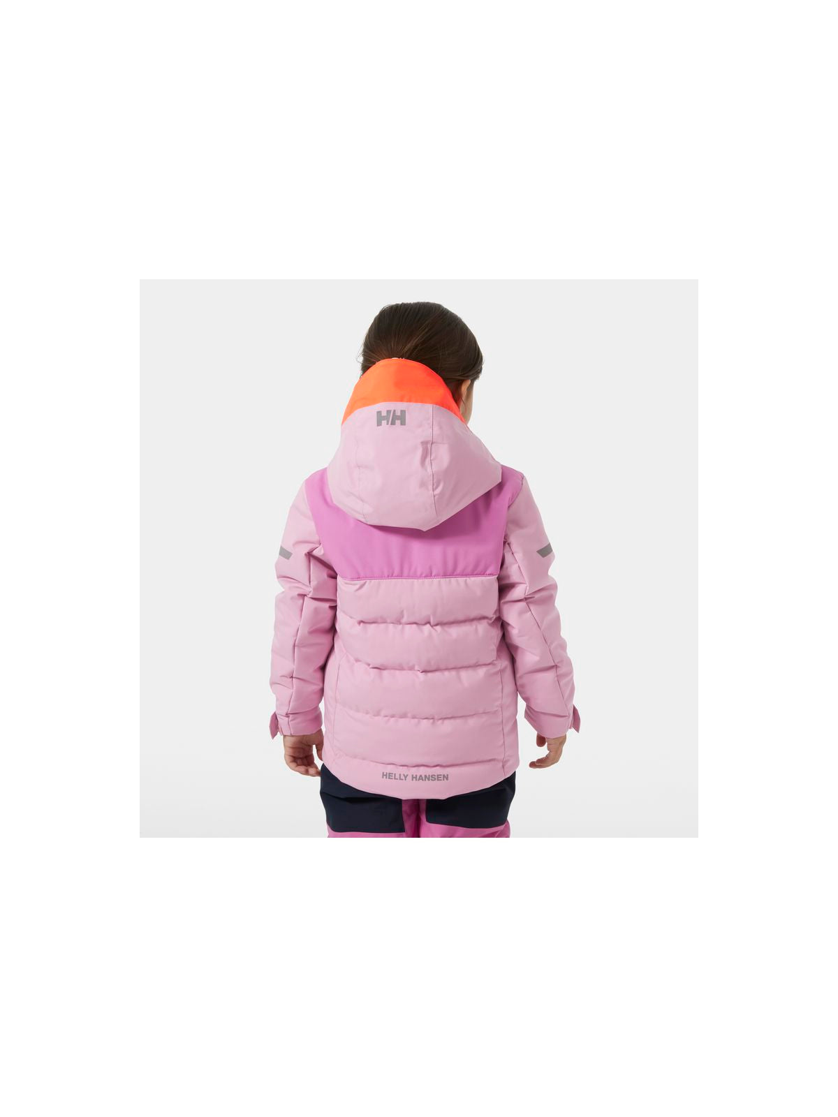 Kurtka narciarska dziecięca HELLY HANSEN K Vertical Ins Jacket kolor różowy