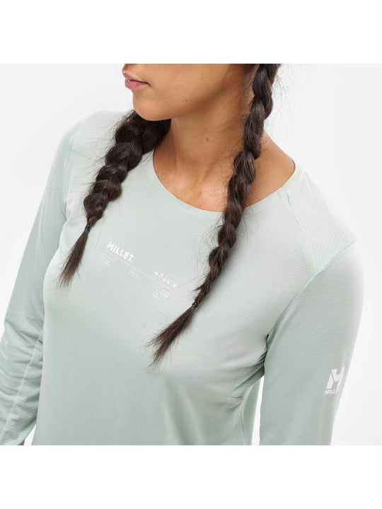 Koszulka MILLET INTENSE TS LS W zielony
