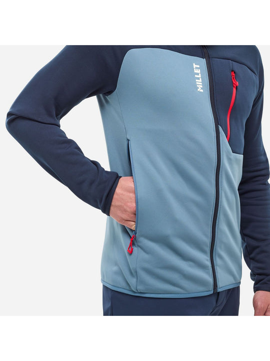 Bluza MILLET M SENECA FLEECE HOODIE niebieska
