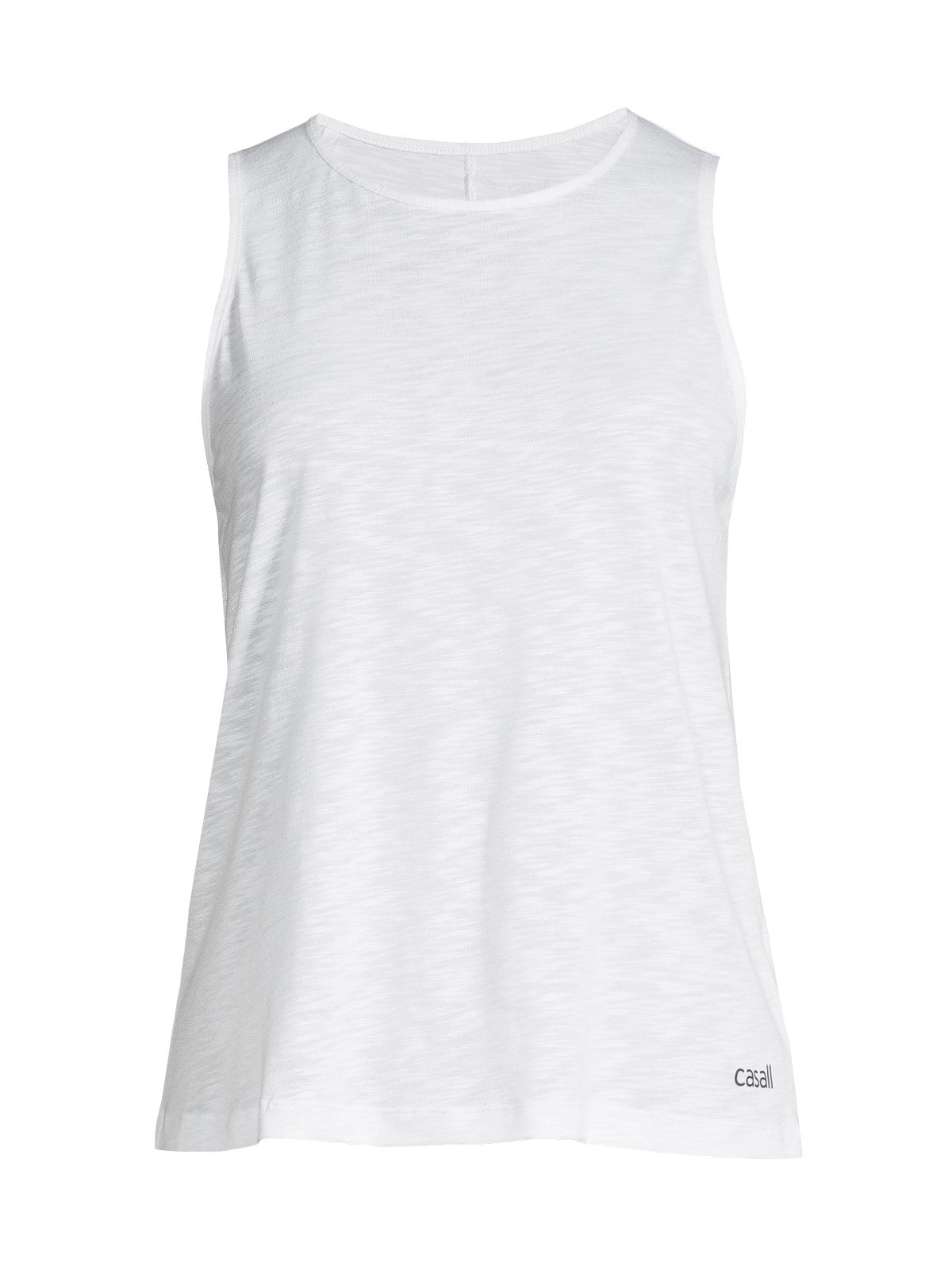 Koszulka damska treningowa CASALL Soft Texture Tank biały
