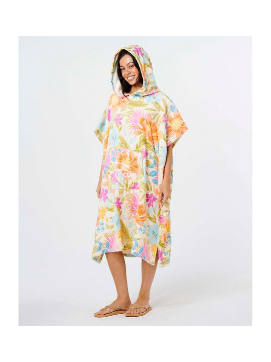 Ponczo damskie RIP CURL Mixed Hooded Towel multikolor
