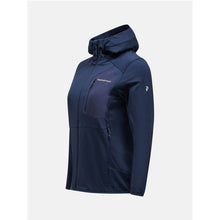 Bluza PEAK PERFORMANCE W Utility Light Zip Hood niebieski - Adventure Sports
