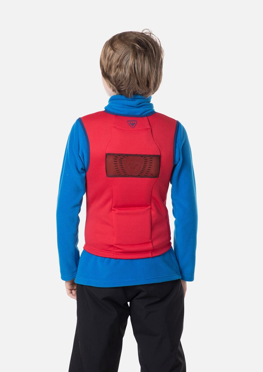 Ochraniacz narciarski dla dzieci ROSSIGNOL FLEXVENT VEST KIDS RED czerwony