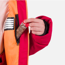 Kurtka narciarska dziecięca ROSSIGNOL Jr Strawpile Jkt czerwony
