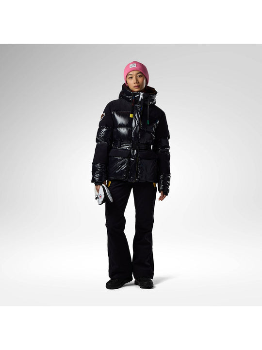 Kurtka narciarska damska ROSSIGNOL W Jcc Corduroy Down Ski Jacket czarna
