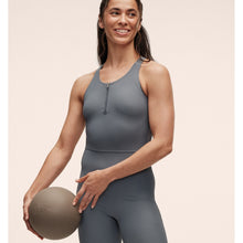 Kombinezon damski CASALL Brace Rib Zip Catsuit niebieski
