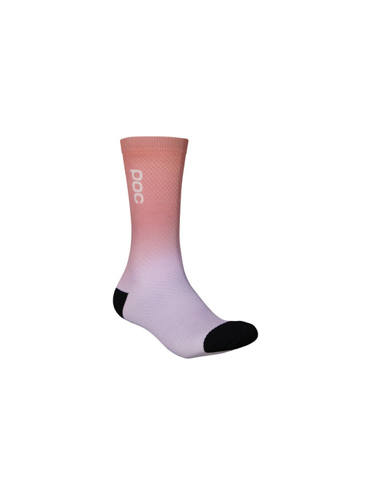 Skarpety rowerowe POC Essential Print Sock Long Gradient Purple - Adventure Sports
