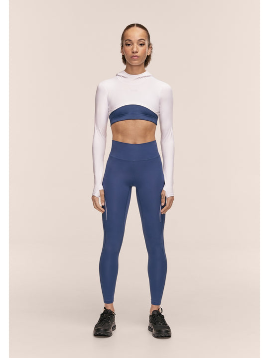 Legginsy treningowe damskie CASALL Performance Running Tights kolor granatowy
