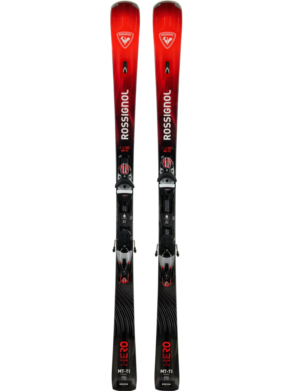 Narty Rossignol Hero Mt Ti C.A.M. + wiązania LOOK NX 12 Konect Gw B80 Silver Red