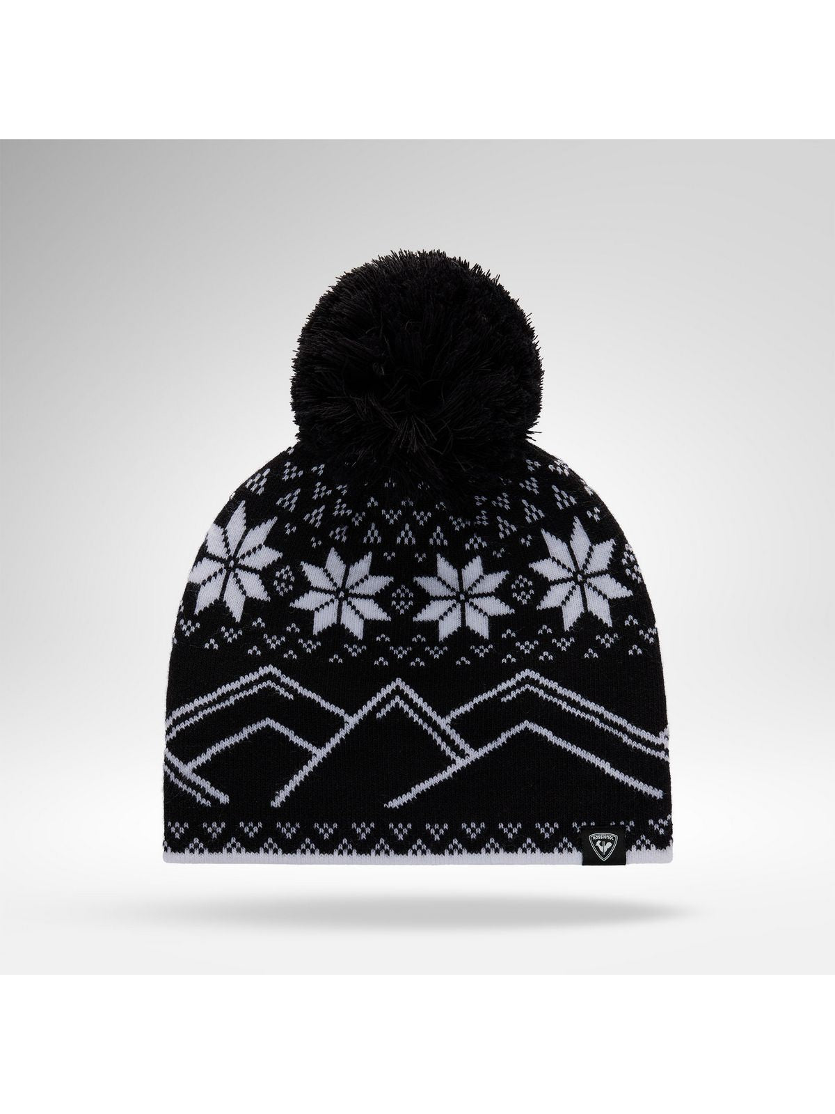 Czapka juniorska ROSSIGNOL Jr Pompom Beanie czarna