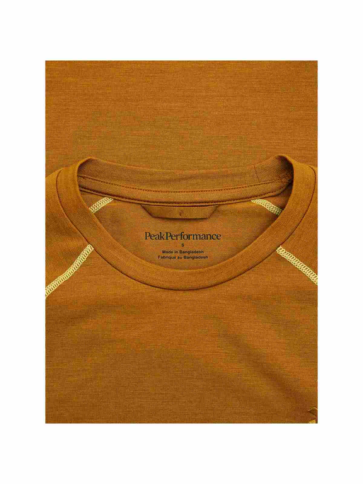 Koszulka Termiczna PEAK PERFORMANCE Magic Crew Wool-blend Baselayer Women brązowy
