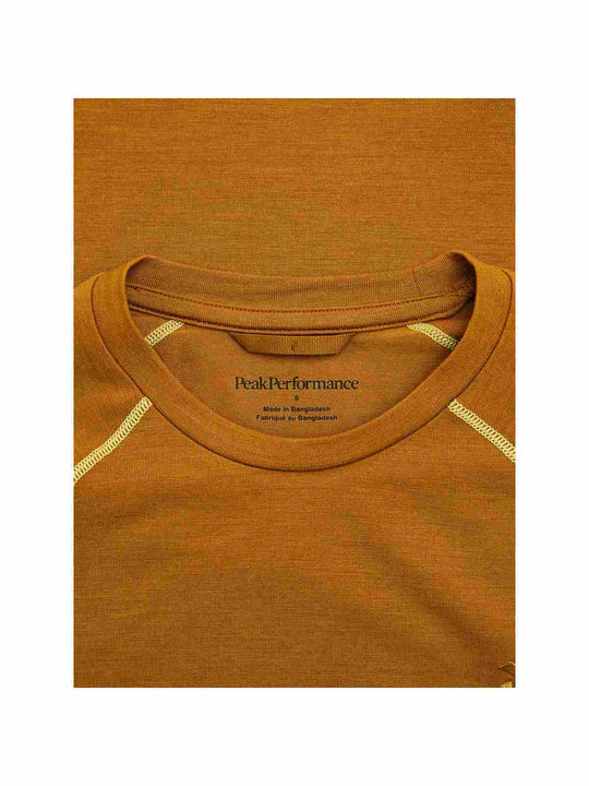 Koszulka Termiczna PEAK PERFORMANCE Magic Crew Wool-blend Baselayer Women brązowy
