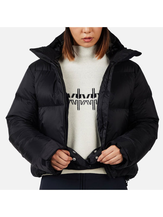 Kurtka narciarska damska ROSSIGNOL W DAILLE DOWN JKT czarna
