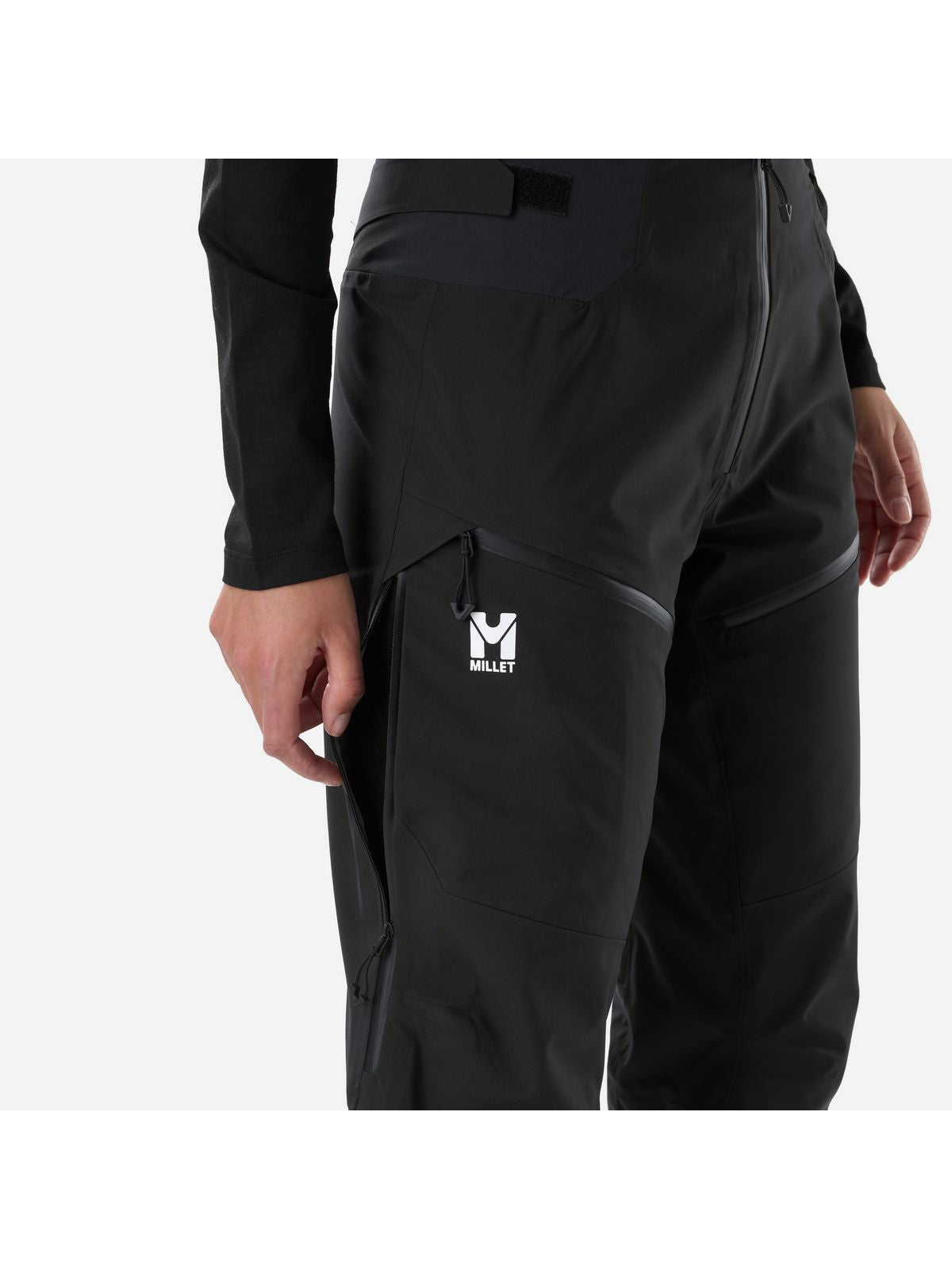 Spodnie narciarskie damskie MILLET W M White 3L Pant W czarne