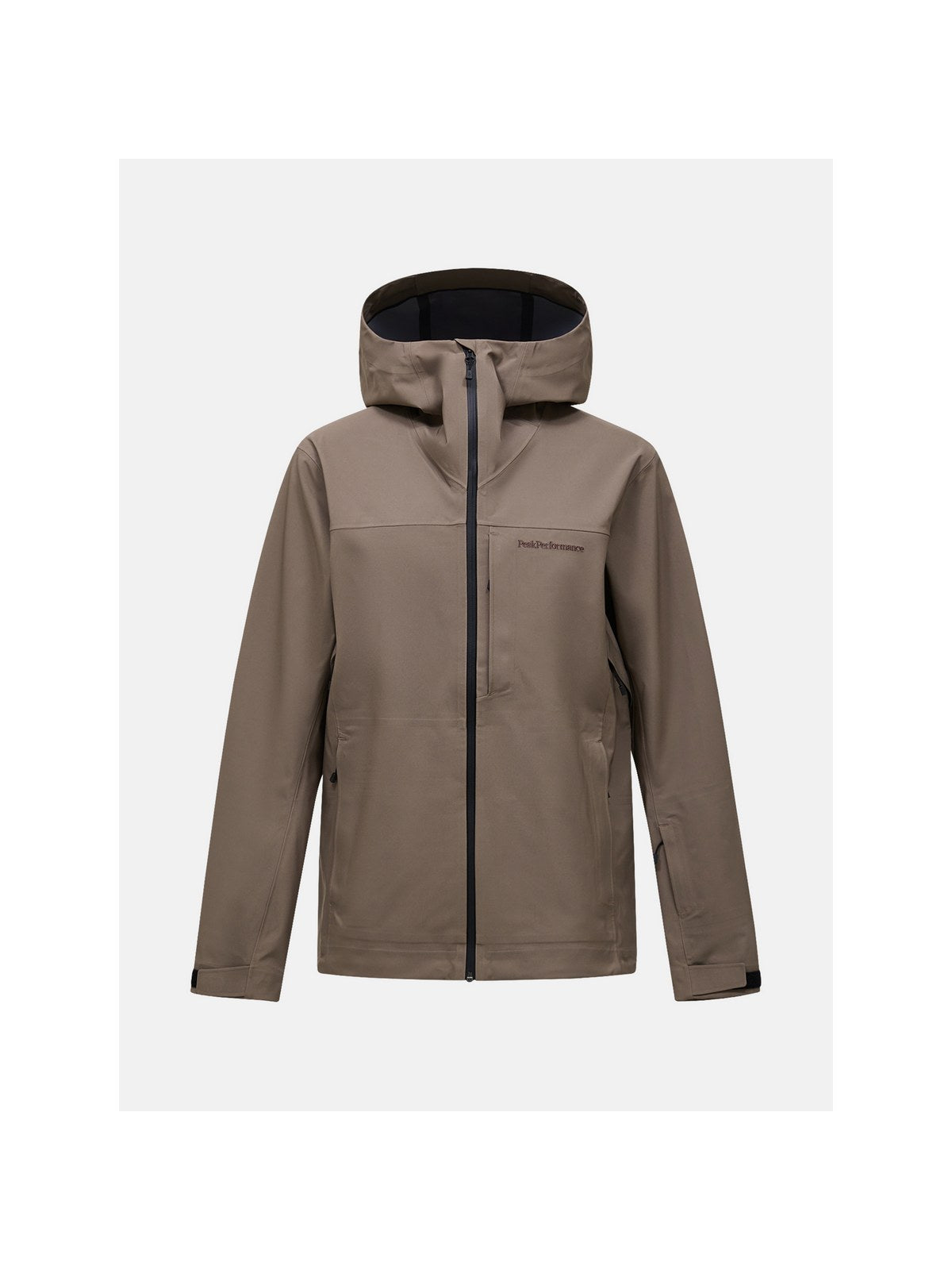 Kurtka narciarska męska PEAK PERFORMANCE Maroon HIPE 3L Shell Jacket brązowa