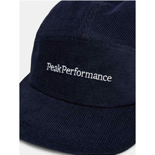 Czapka PEAK PERFORMANCE Cord Cap niebieski - TU - Adventure Sports
