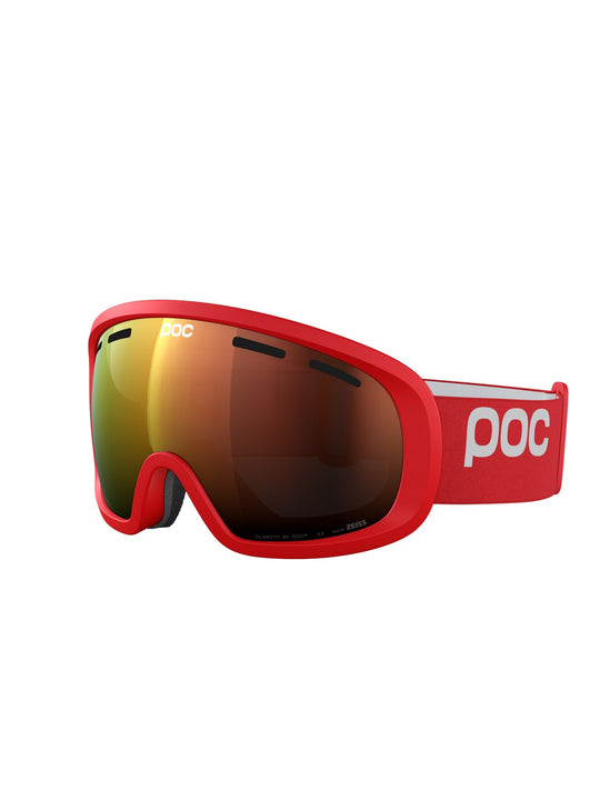 Gogle narciarskie POC Fovea Mid Wide Fit czerwony Cat 2
