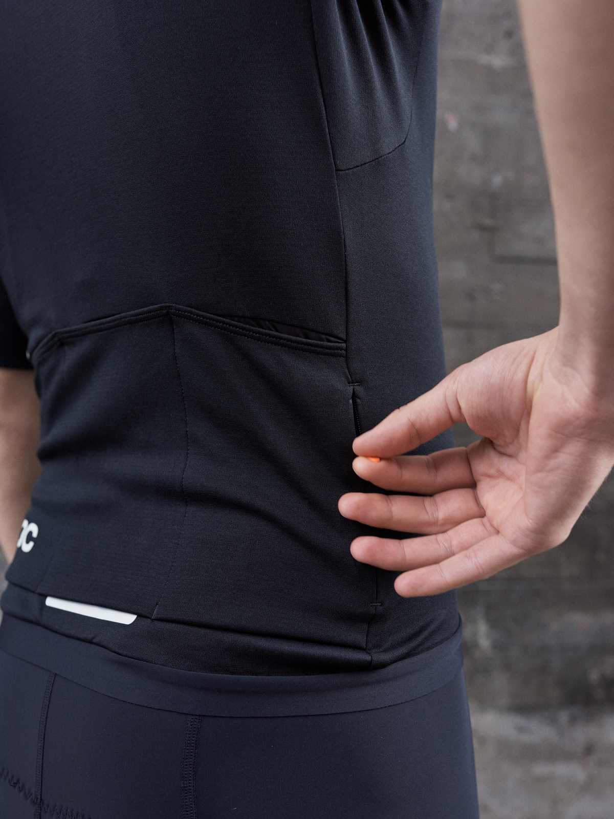 Koszulka rowerowa POC MUSE Jersey - czarny - Adventure Sports