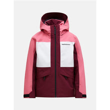 Kurtka narciarska juniorska PEAK PERFORMANCE Gravity HIPE 2L Insulated Shell Jacket różowa
