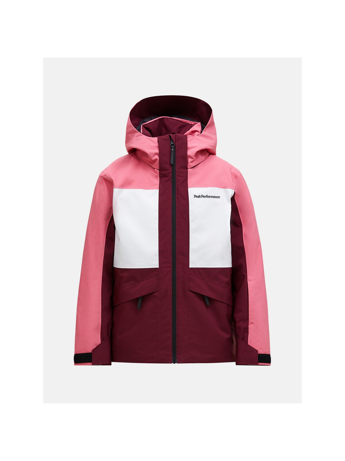 Kurtka narciarska juniorska PEAK PERFORMANCE Gravity HIPE 2L Insulated Shell Jacket różowa