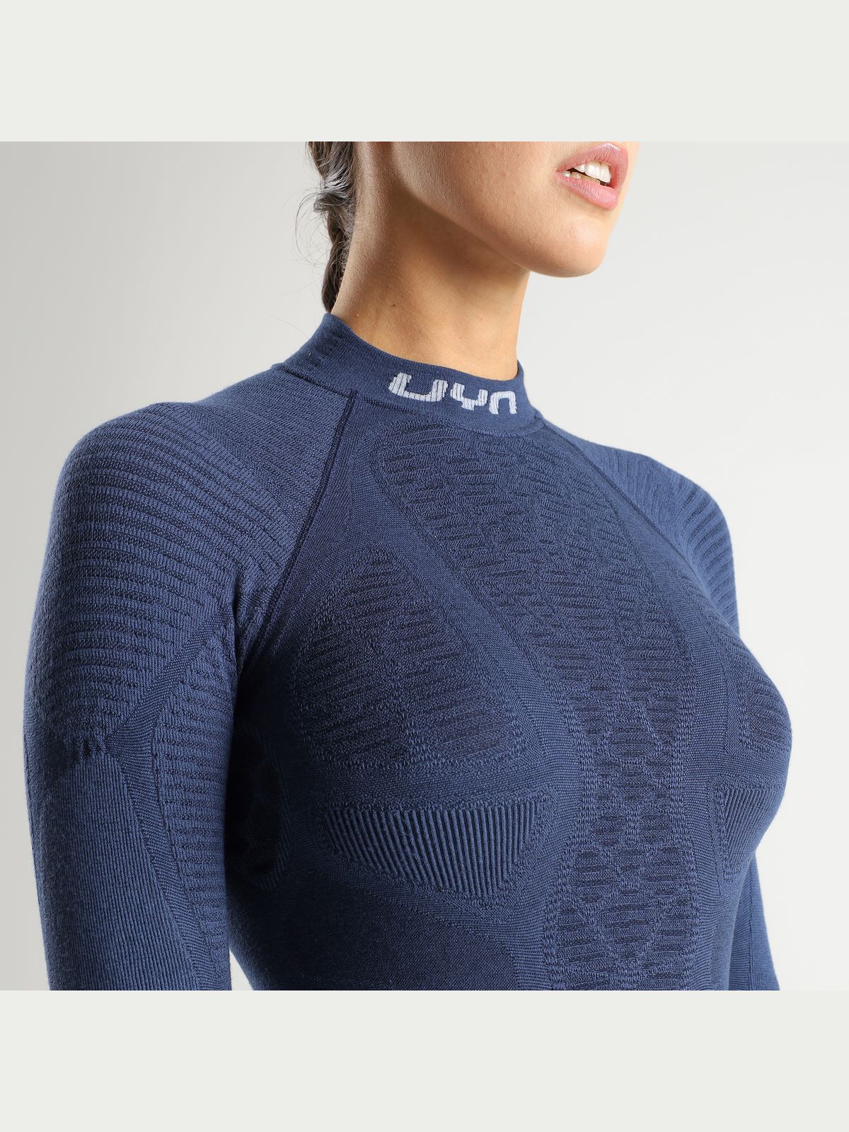 Koszulka UYN Woman Elevatyon Biomorph Uw Shirt Long Sl.Turtle Neck