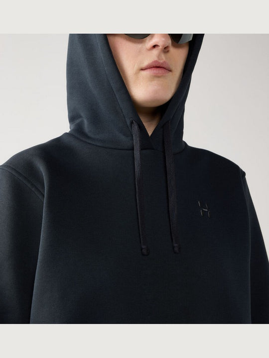Bluza z kapturem damska HAGLÖFS Hoodie True Black
