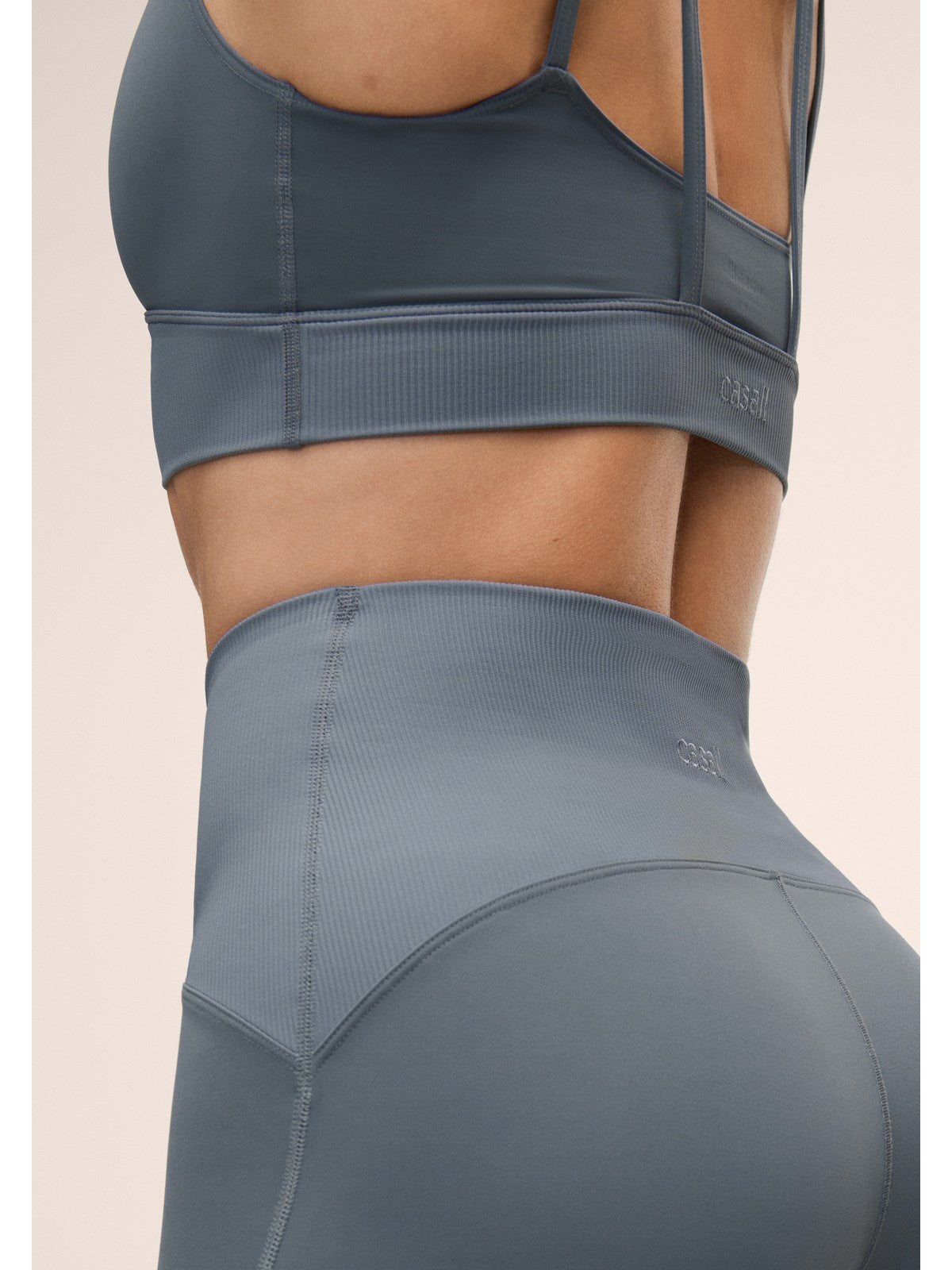 Top damski CASALL Brace Rib Top niebieski