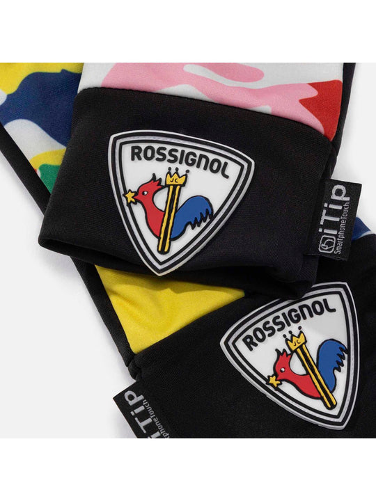 Rękawice narciarskie damskie ROSSIGNOL W JCC I TIPS multikolor
