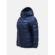 Damska kurtka puchowa Peak Performance W Helium Down Hood Jacket granatowy
