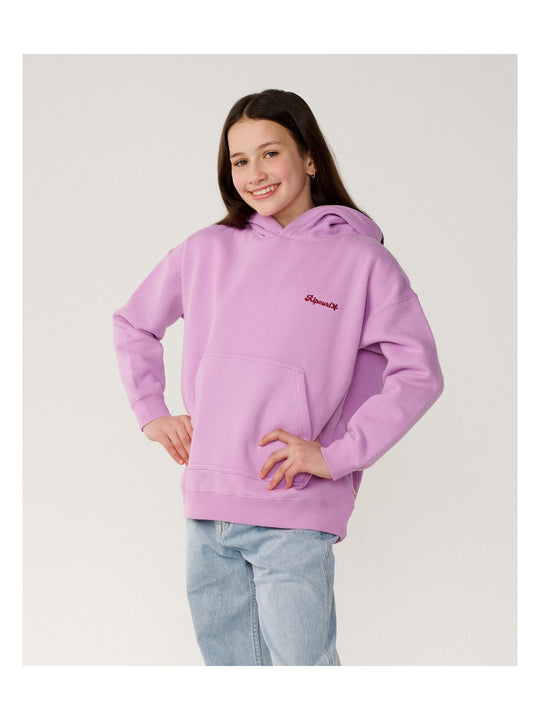 Bluza juniorska RIP CURL Sunkissed Search Hood - Girl różowa
