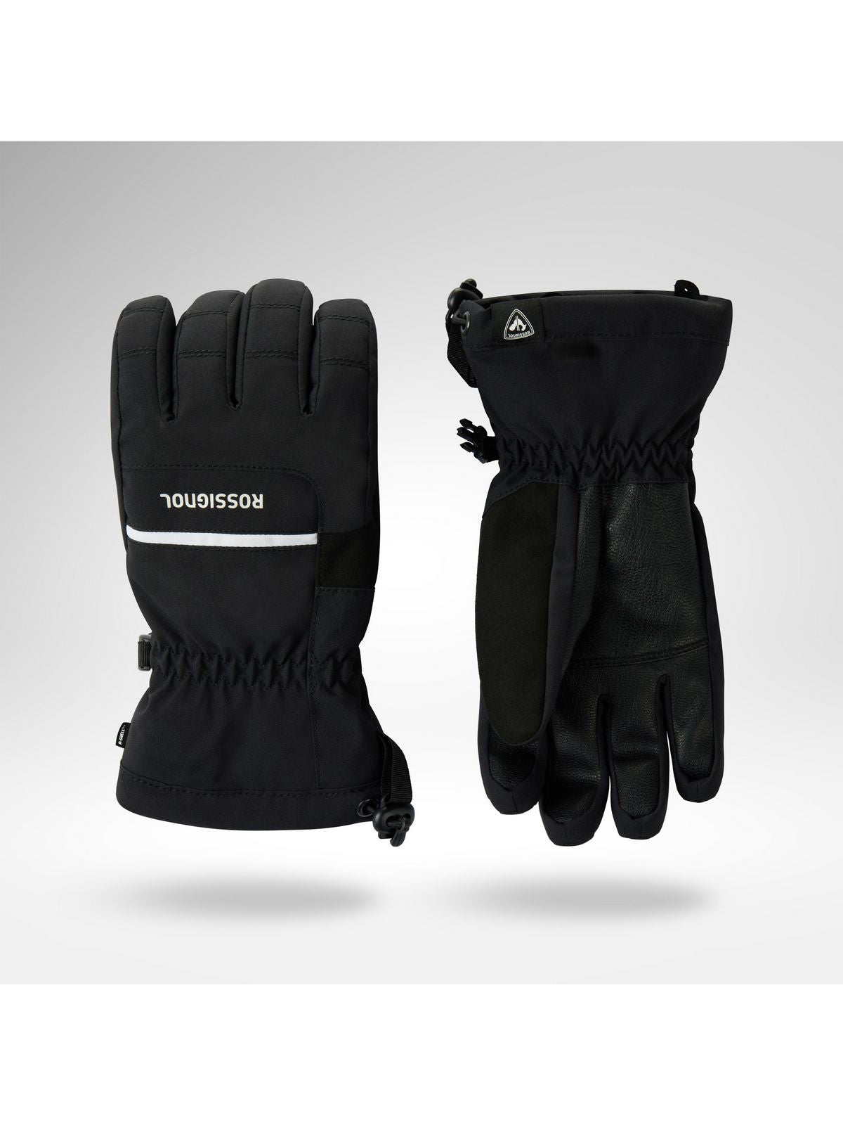Rękawice narciarskie juniorskie ROSSIGNOL Jr Roc Ski Gloves R-Shell Dry czarne