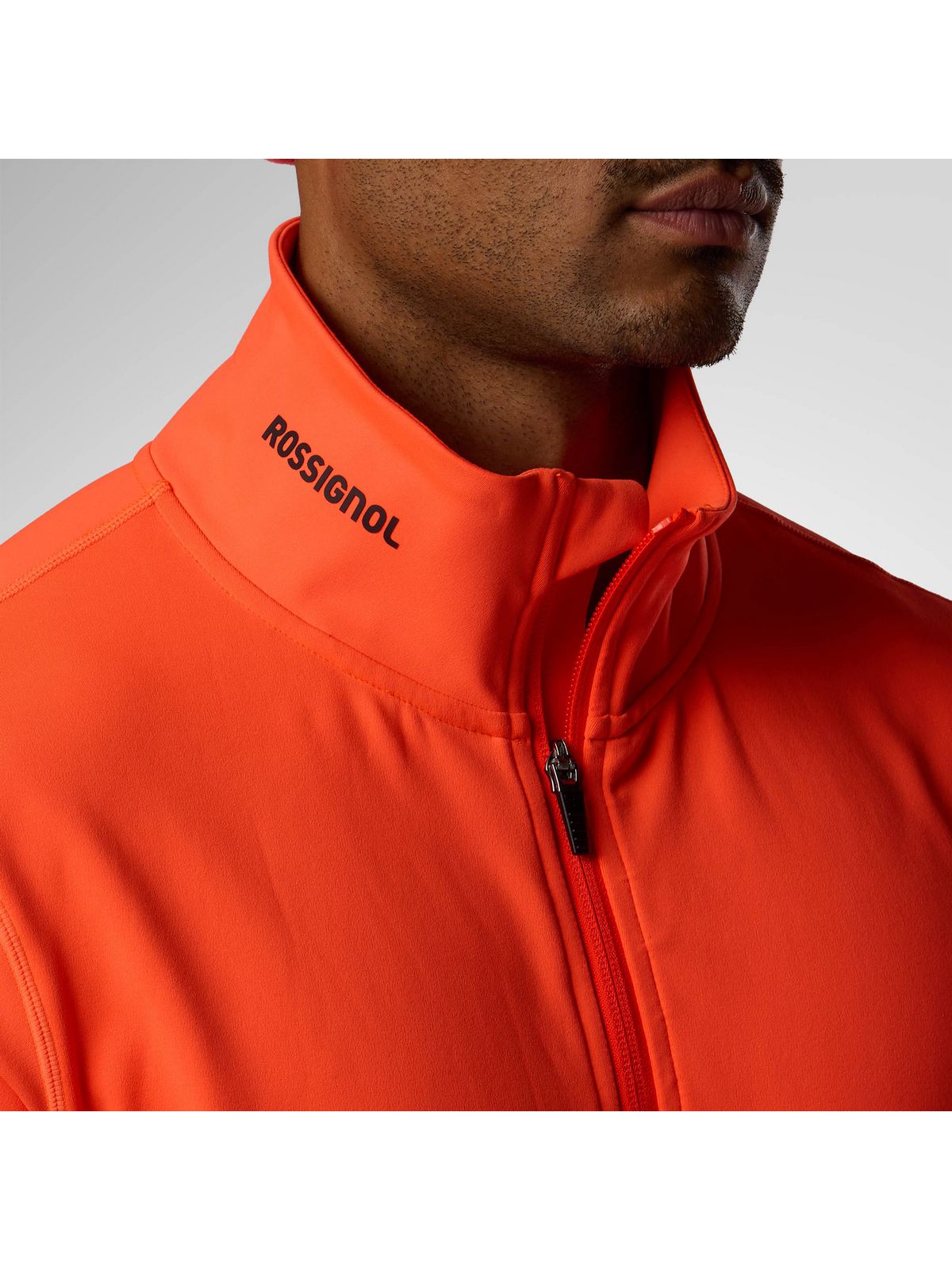 Bluza męska ROSSIGNOL M Hero Stretch Fleece Jacket czerwona