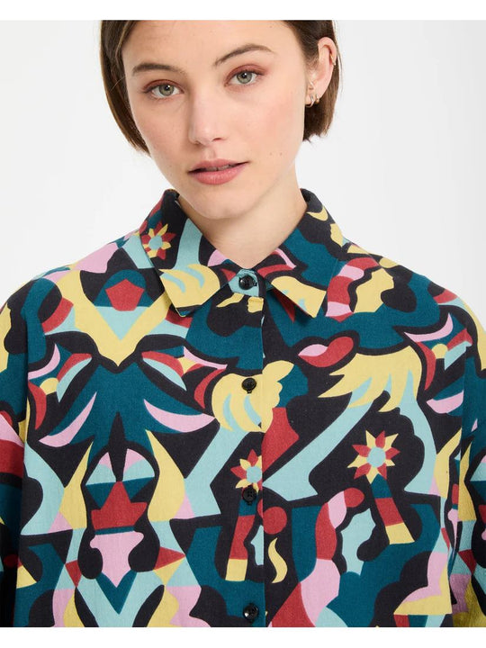 Koszula damska VOLCOM Fa Bruno Lucas Shirt multikolor
