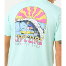 Koszulka męska RIP CURL Shred Til Tee błękitna
