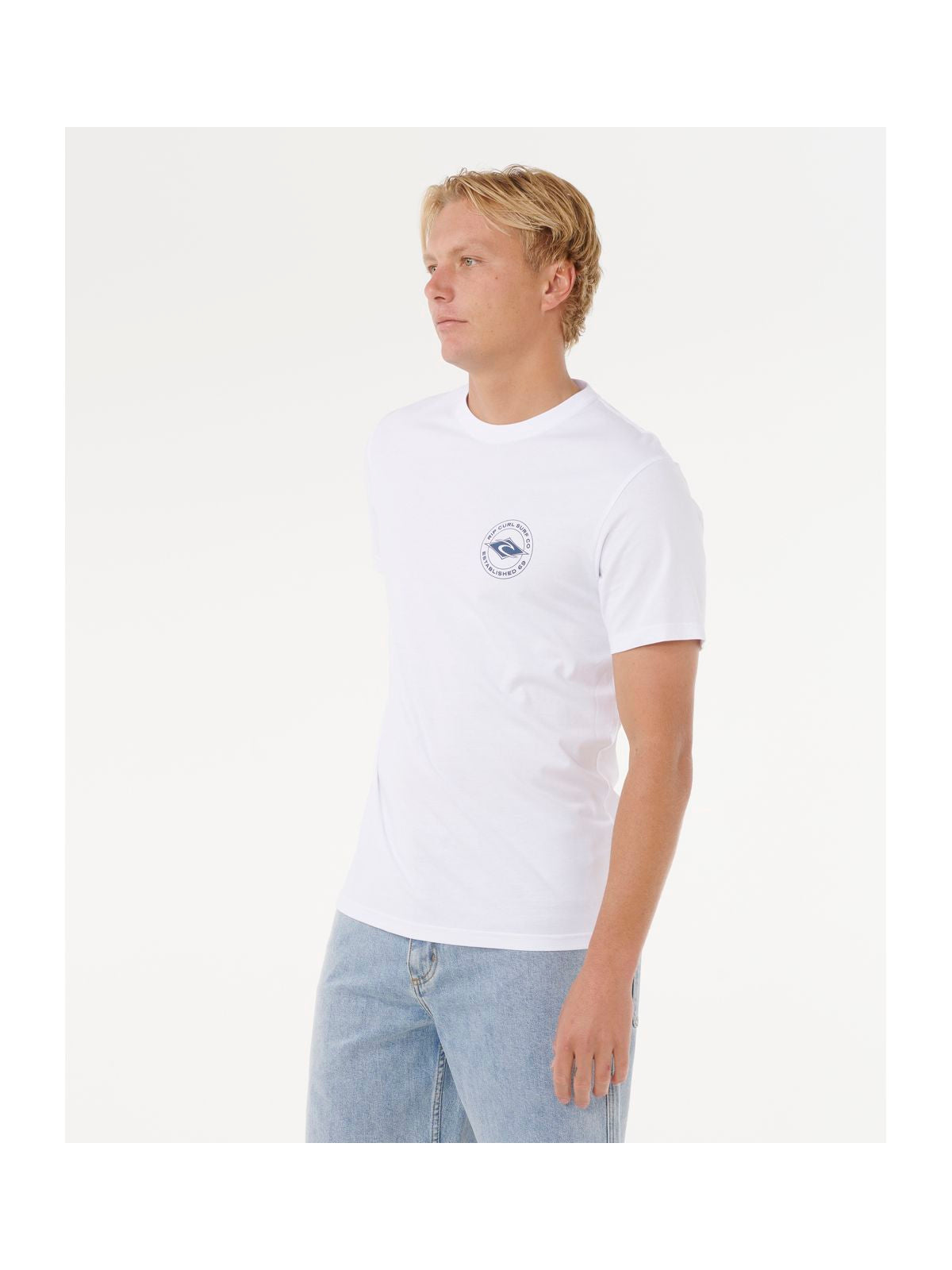 Koszulka RIP CURL STAPLE TEE biała