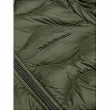 Parka puchowa damska Peak Performance W Helium Down Parka zielony

