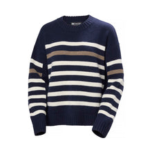 Sweter damski HELLY HANSEN W Bliss Ski Knit Sweater granatowy
