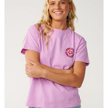 Koszulka damska RIP CURL Surf Puff Party Pack Relaxed różowa
