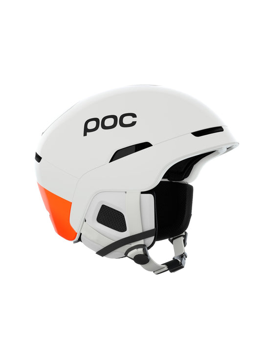 Kask narciarski POC Obex MIPS biało pomarańczowy
