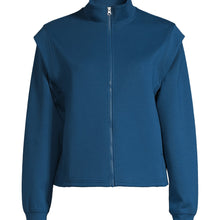 Bluza damska CASALL Aria Full Zip kolor niebieski
