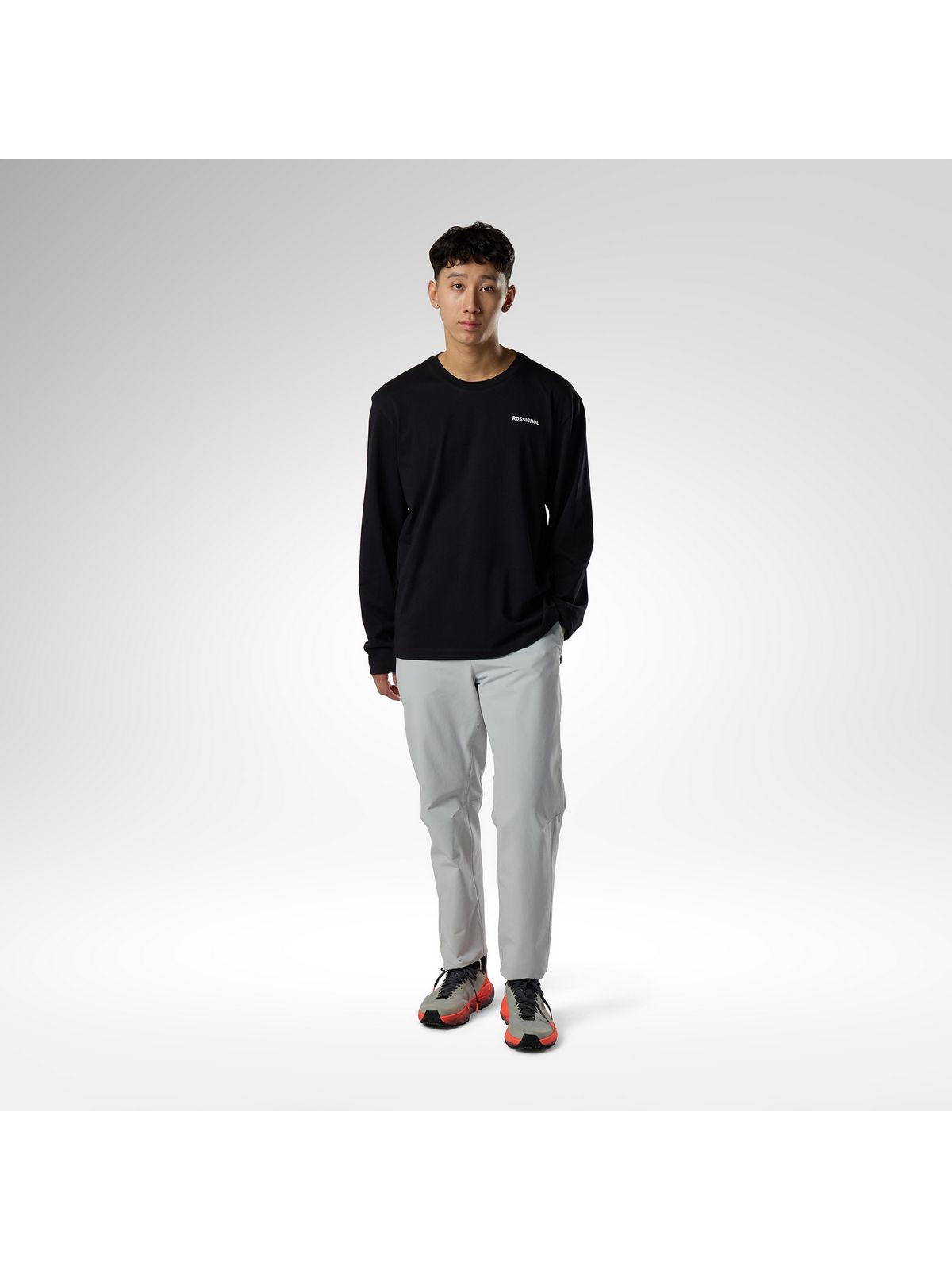 Koszulka męska ROSSIGNOL M Long Sleeve Tee czarna