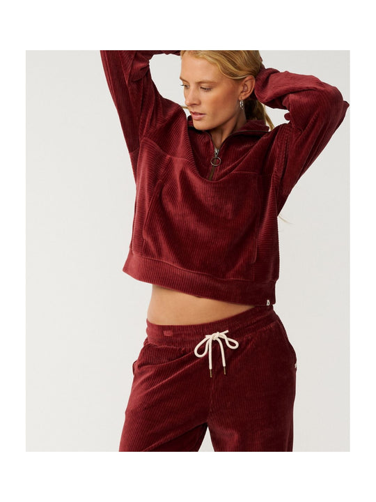 Polar damski RIP CURL Cosy 3/4 Zip fioletowy
