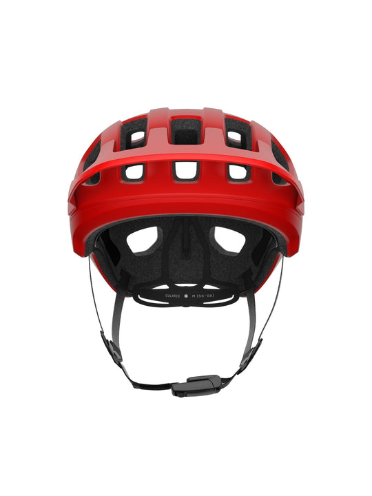 Kask rowerowy POC Cularis czerwono czarny
