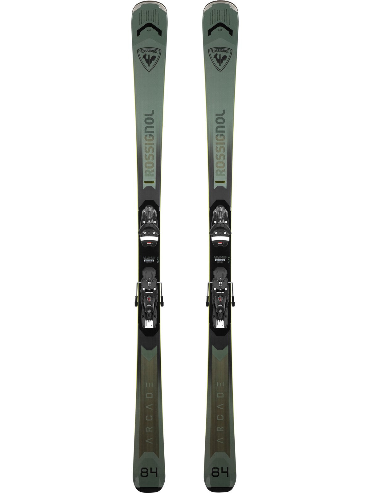 Narty ROSSIGNOL ARCADE 84 Open + wiązania Look SPX 13 GW B90 BLACK